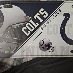 Indianapolis Colts License Plate Cover